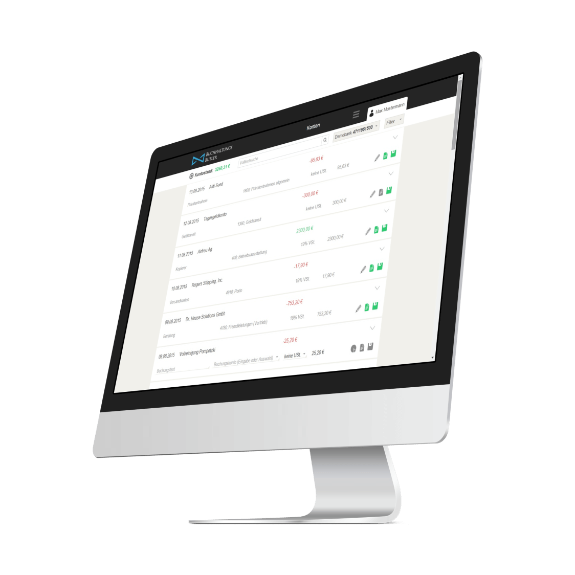 Buchhaltungssoftware für Mac OS