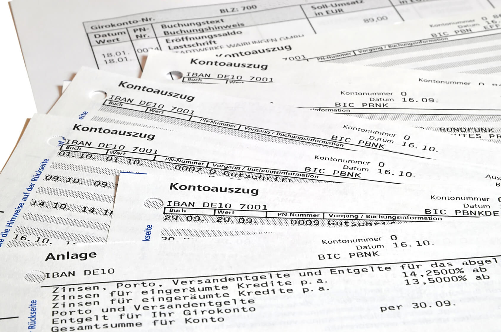 Kontoauszüge digitalisieren | BuchhaltungsButler