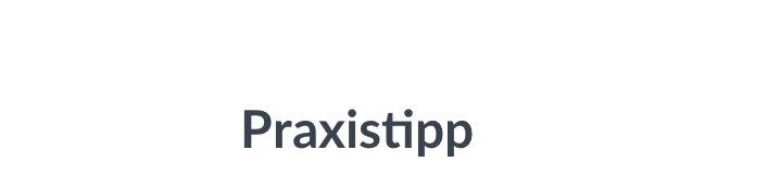 Praxistipp Buchhaltung