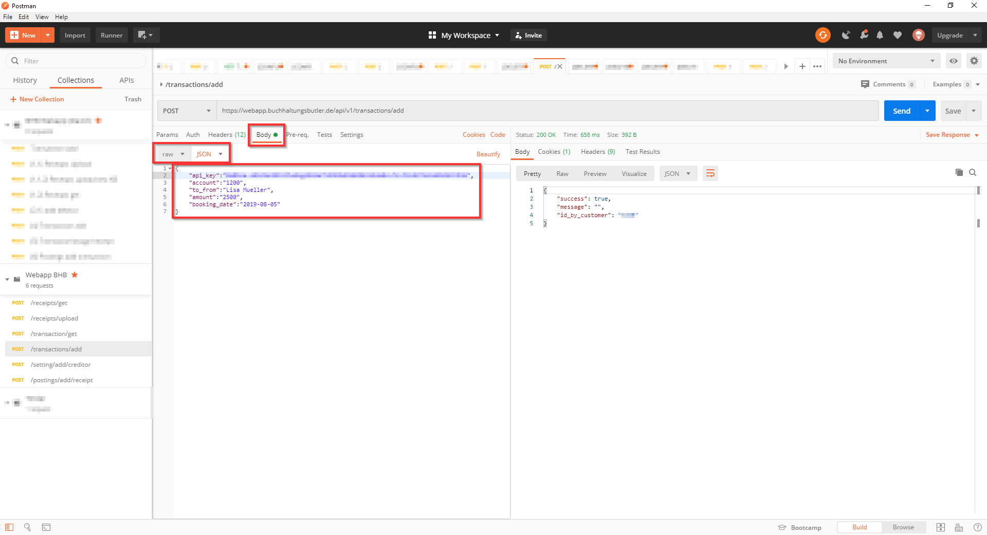 Postman testing Api Requests Body Screenshot 5
