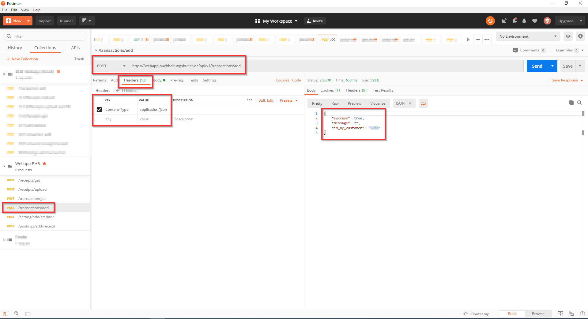 Postman testing Api Requests Header Screenshot 4