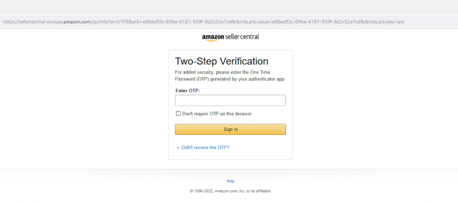 Amazon-Konto verbinden und Umsätze importieren