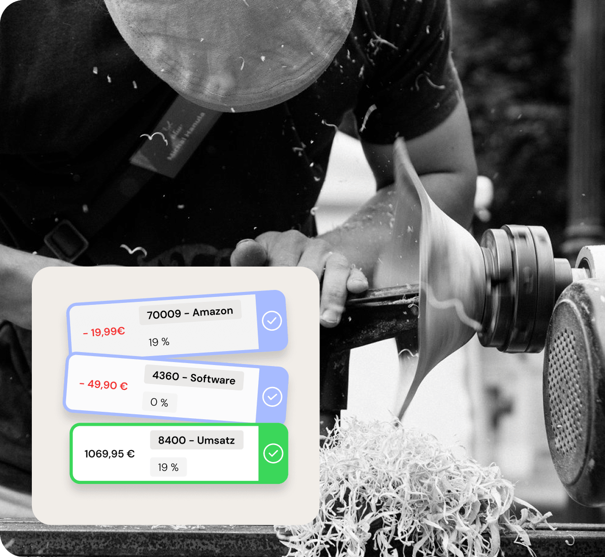 Einfache Buchhaltungssoftware für Handwerker und Handwerksunternehmen