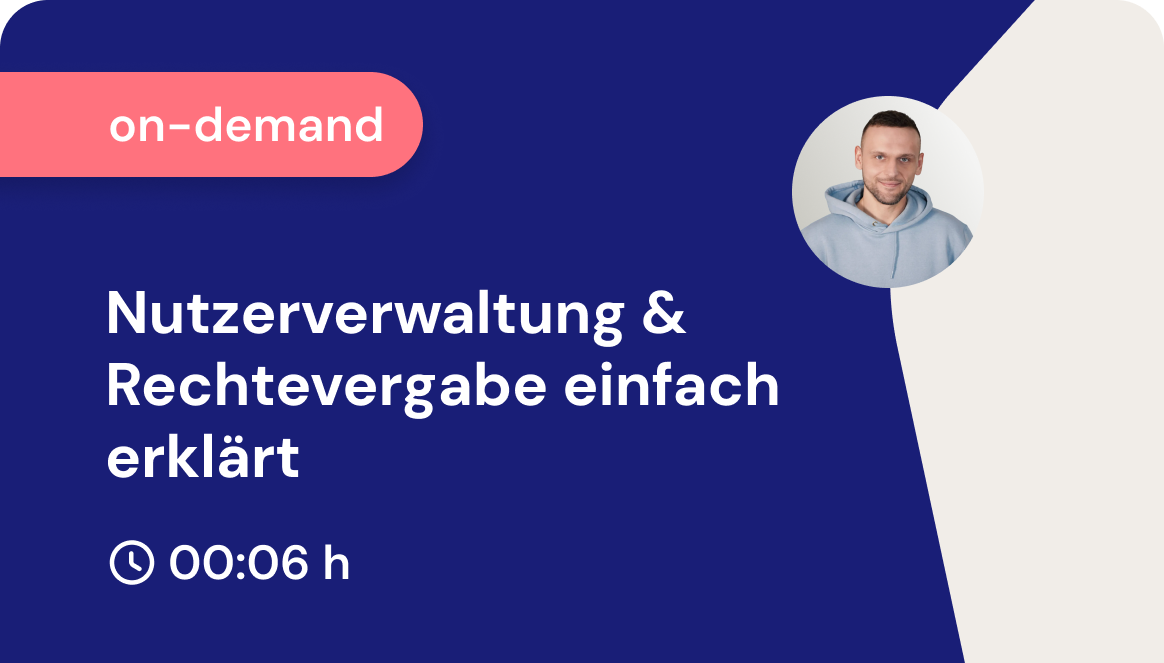 Nutzerverwaltung & Rechtevergabe einfach erklärt | BuchhaltungsButler Tutorial