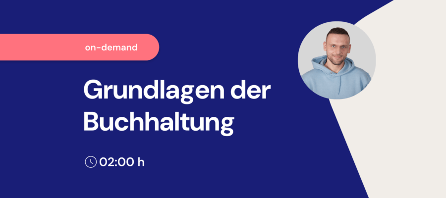 Aufgezeichnetes Webinar "Grundlagen der Buchhaltung"