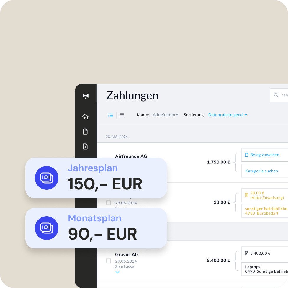 Erhalten Sie bis zu 150€ Provision als Affiliate Partner bei BuchhaltungsButler