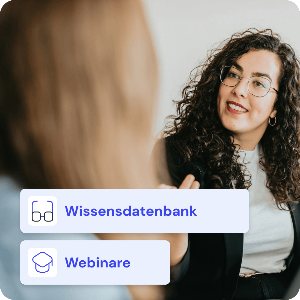 Umfrangreicher Support durch die Wissensdatenbank von BuchhaltungsButler