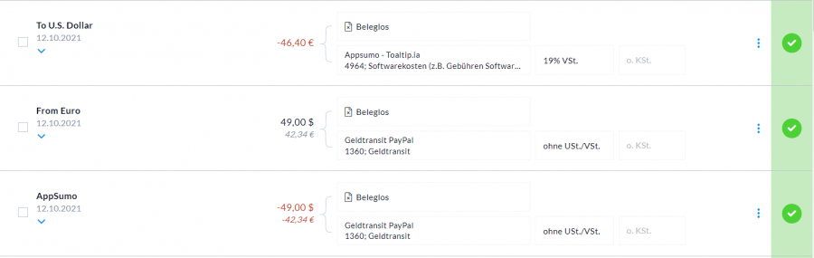 Buchungsbeispiel Fremdwährung