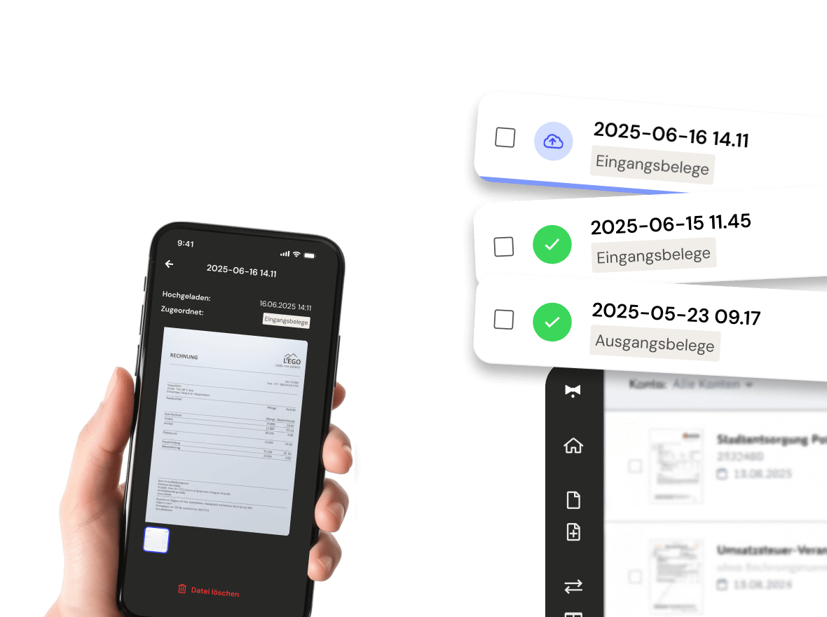 Belege mit BuchhaltungsButler Scan App einfach erfassen und hochladen