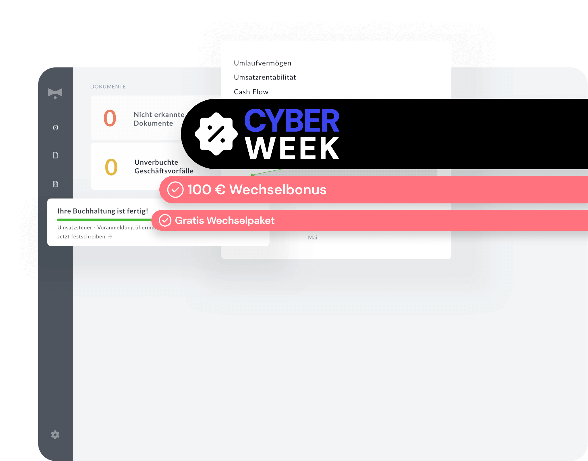 Cyber Week bei Buchhaltungssoftware BuchhaltungsButler
