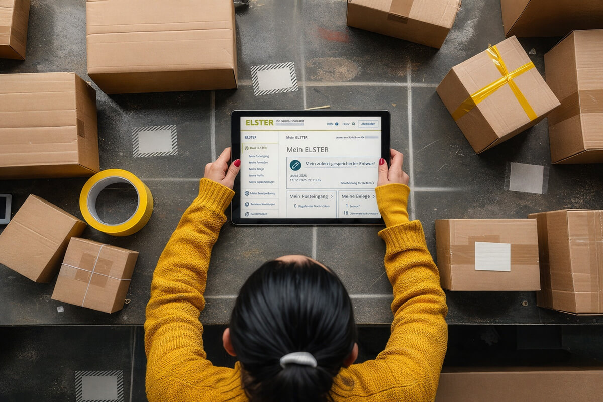 ebay verkaeufer steuer elster plattform meldung 2026