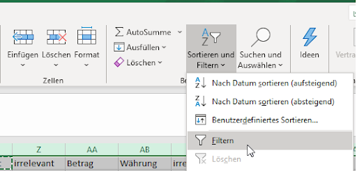 Filtern