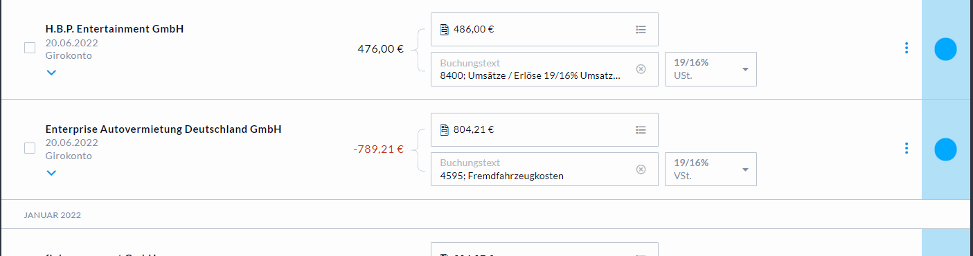 Gewährte Skonti verbuchen
