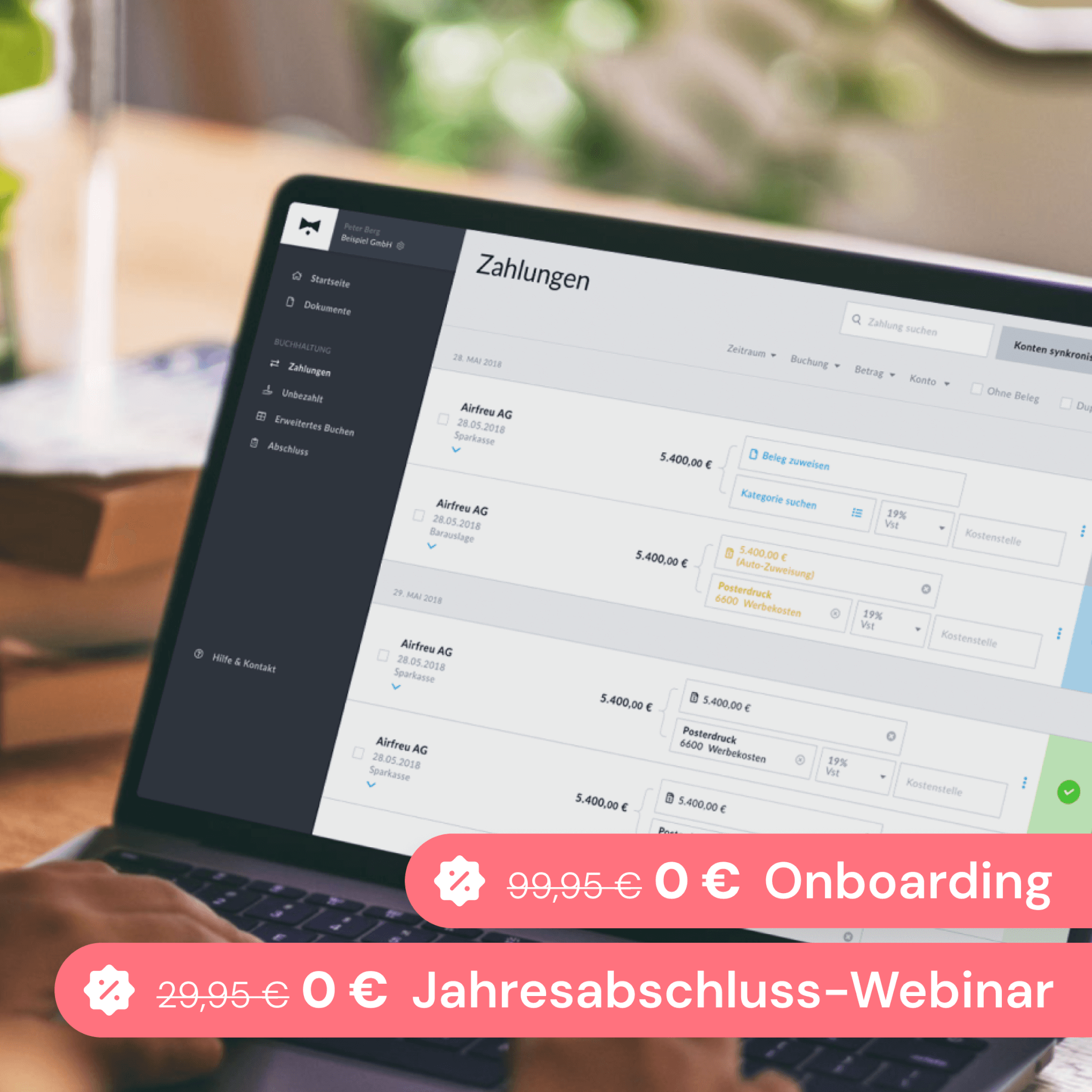 Dezember Deal bei BuchhaltungsButler