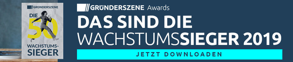 Gründerszene 50 Wachstumssieger 2019