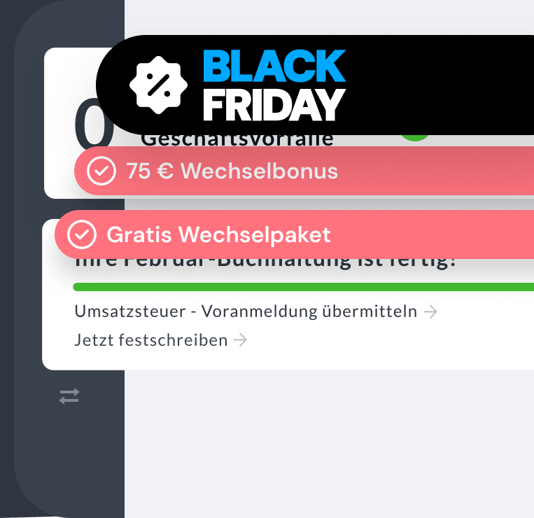 Black Week bei Buchhaltungssoftware BuchhaltungsButler