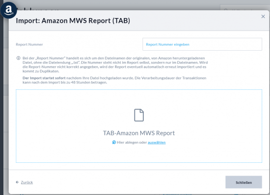 Import Amazon MWS Report