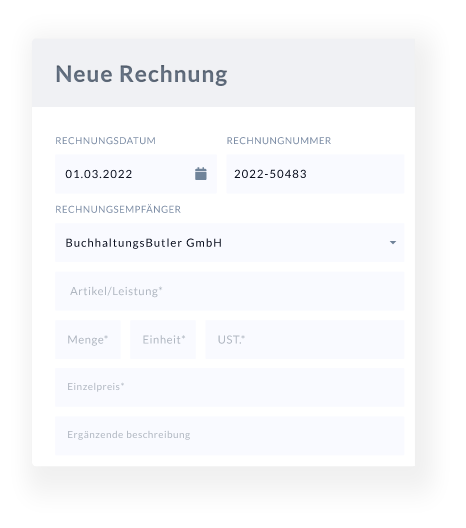 Integriertes Rechnungsprogramm
