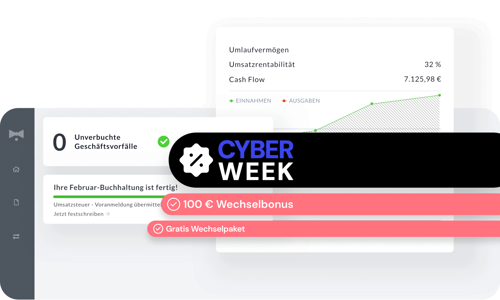 Cyber Week bei Buchhaltungssoftware BuchhaltungsButler