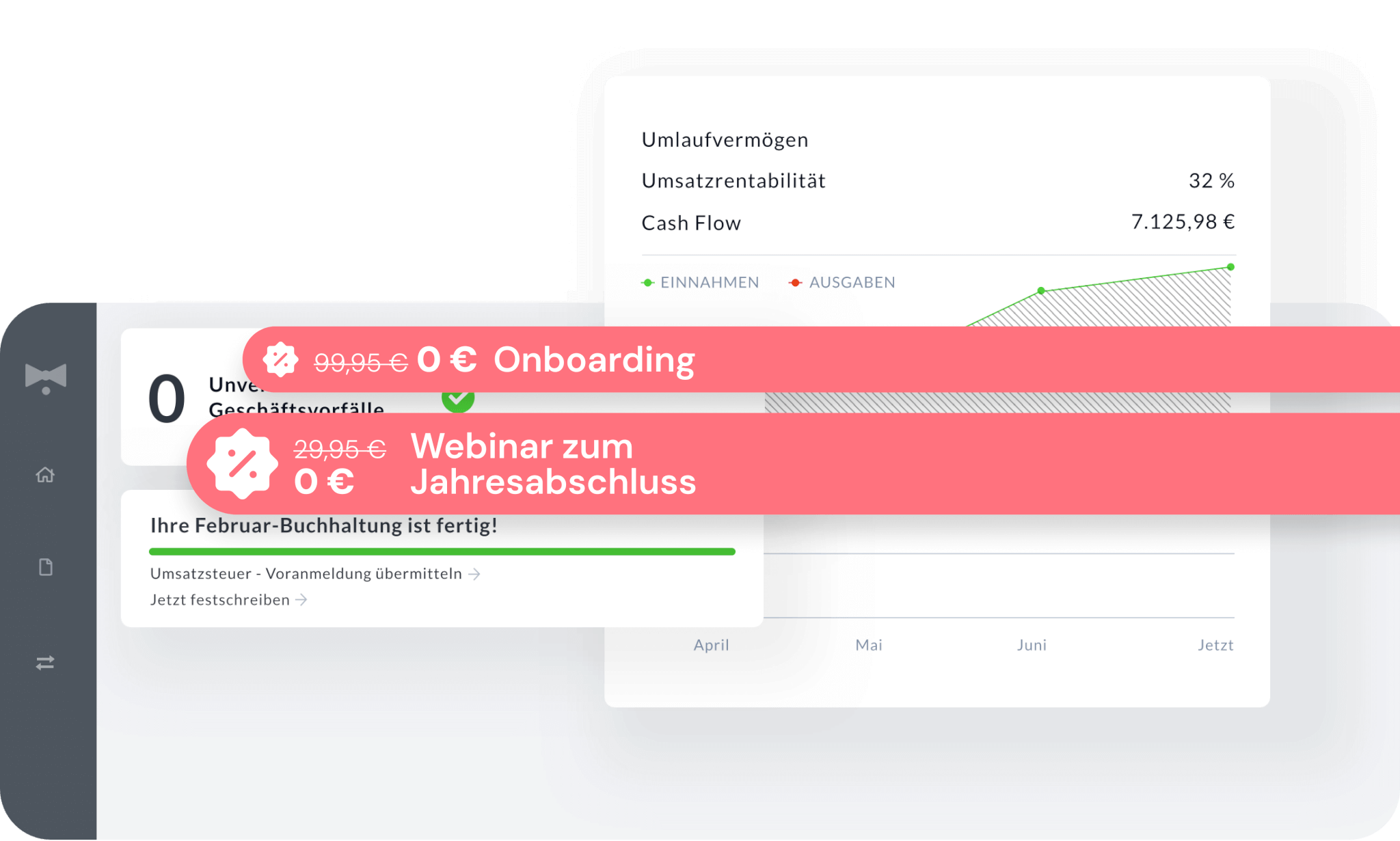 Dezember Deal bei Buchhaltungssoftware BuchhaltungsButler
