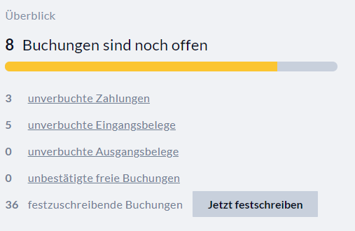 Periodenabschluss im Redesign