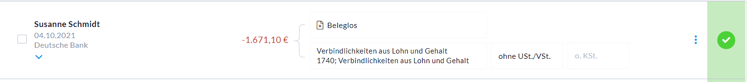 Verbindlichkeiten aus Lohn und Gehalt