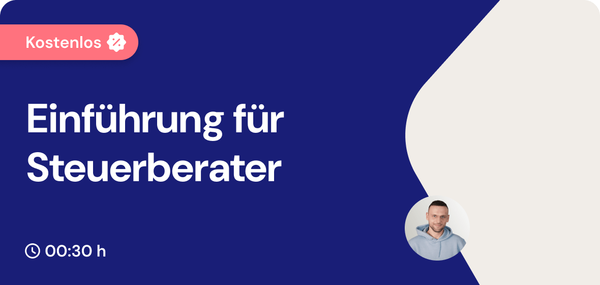 Einführung für Steuerberater in BuchhaltungsButler
